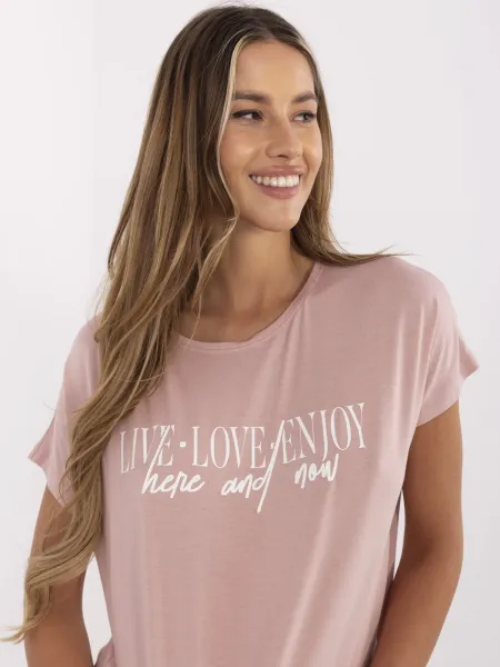 T-shirt-D12100M02737A-light pink