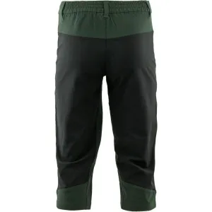 ALPINE PRO HEDAC 3/4 Pánske outdoorové 3/4 nohavice, tmavo zelená, veľkosť
