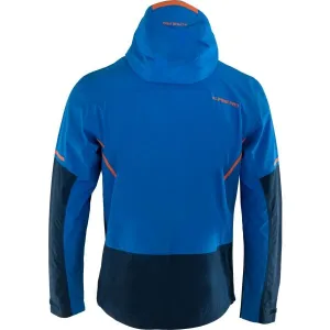 ALPINE PRO OBERT Pánska outdoorová bunda, tmavo modrá, veľkosť