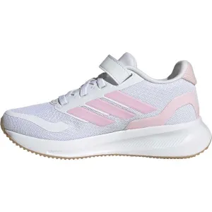 adidas RUNFALCON 5 EL C Detská halová obuv, sivá, veľkosť