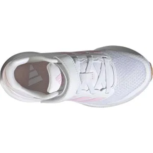 adidas RUNFALCON 5 EL C Detská halová obuv, sivá, veľkosť
