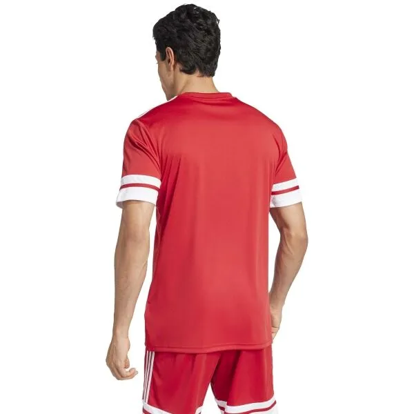 adidas SQUADRA 25 JERSEY Pánsky dres, červená, veľkosť