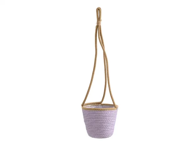 Závesný kvetináč TRIPOLIS 16 cm - viac farieb Farba: Fialová