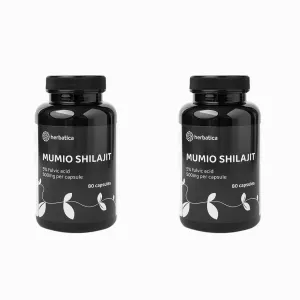 Zvýhodnený set: 2 x Shilajit - očistené mumio premium (500mg) - 80 kapsúl - Herbatica