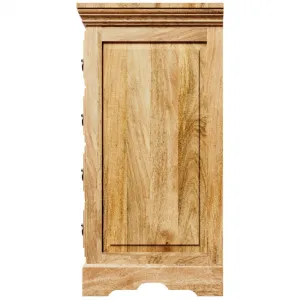 indickynabytok.sk - Komoda Guru 90x90x45 indický masív mango