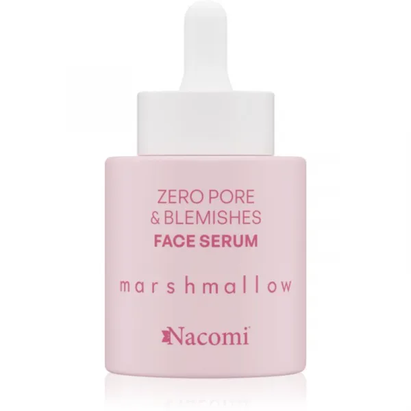 Nacomi Zero Pore & Blemishes pleťové sérum Marshmallow 30 ml