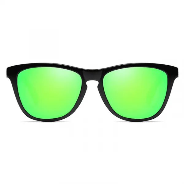 DUBERY Mayfield 2 slnečné okuliare, Bright Black / Green (GDB014C02)