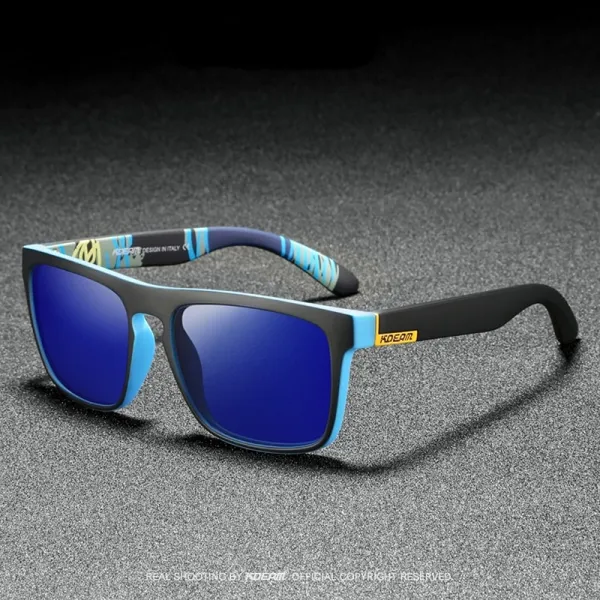KDEAM Sunbury 1 slnečné okuliare, Black / Blue (GKD004C01)