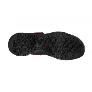 Dámska nízka turistická celokožená obuv SALEWA Wildfire Leather GTX W black fluo coral