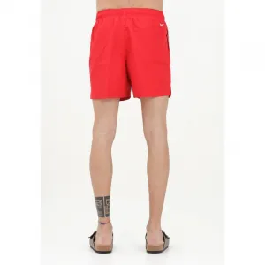 Pánske plavky NIKE SWIM NIKE LOGO LAP 5 inch UNIVER-UNIVERSITY RED