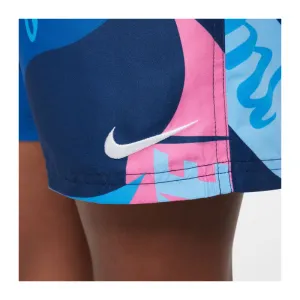 Chlapčenské plavky NIKE SWIM TOSSED FLAGS 4 inch MIDNIGHT N-MIDNIGHT NAVY