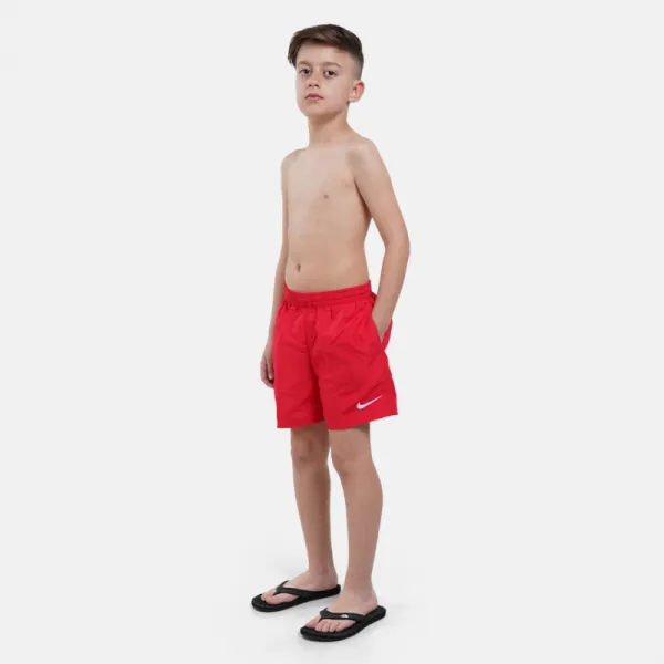 Chlapčenské plavky NIKE SWIM VOLLEY SHORT BOYS-UNIVERSITY RED
