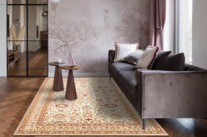 Koberec SOHO 477.26.LA100 OSTA naturálny béžový / terakotový