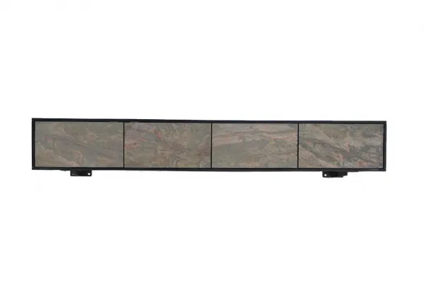 LuxD Dizajnový závesný TV stolík Quillon 200 cm prírodný kameň