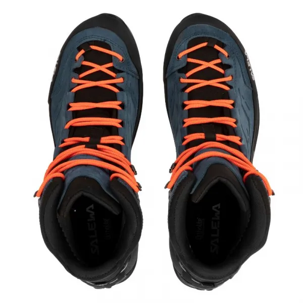 Pánska členková turistická obuv SALEWA Mountain Trainer Mid GTX M dark denim black