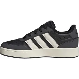 adidas BREAKBASE J Detská voľnočasová obuv, čierna, veľkosť 36