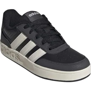 adidas BREAKBASE J Detská voľnočasová obuv, čierna, veľkosť 36