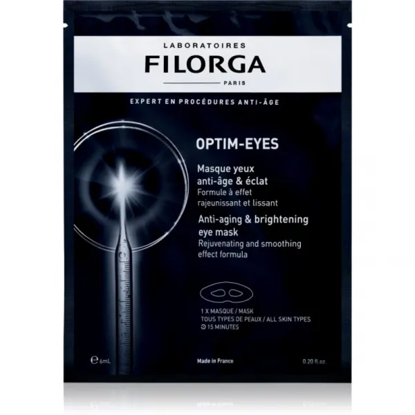 FILORGA OPTIM-EYES maska na očné okolie proti vráskam, opuchom a tmavým kruhom 1 ks