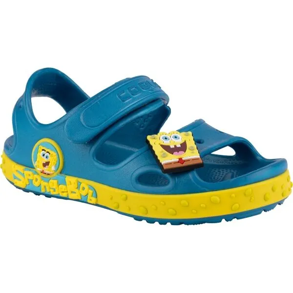 Coqui YOGI SPONGEBOB Detské sandále, tmavo modrá, veľkosť