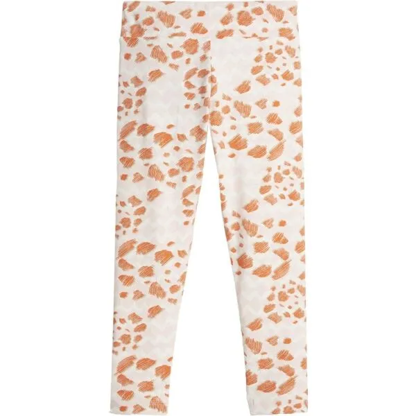 Puma ESSENTIALS MIX MTCH AOP LEGGINGS G Dievčenské legíny, béžová, veľkosť