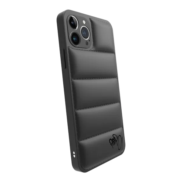 Puffer case pro Apple iPhone 16e - Separ Puffer - Čierna