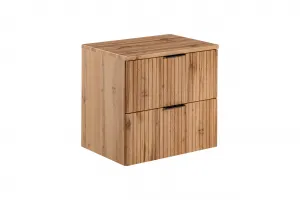 ArtCom Kúpeľňová skrinka s doskou ADEL Oak D60/1 | 60 cm