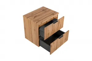 ArtCom Kúpeľňová skrinka s doskou ADEL Oak D60/1 | 60 cm