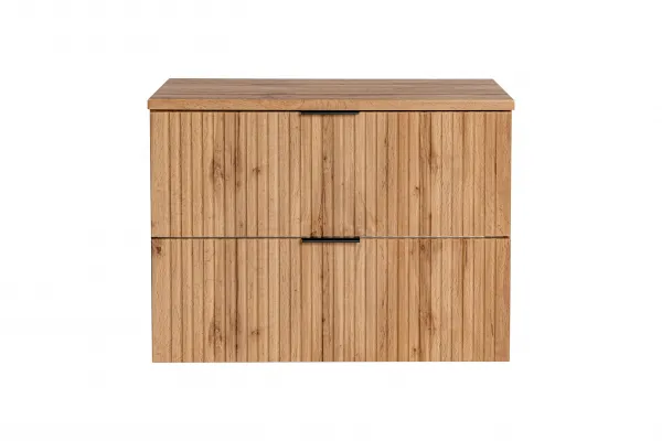 ArtCom Kúpeľňová skrinka s doskou ADEL Oak D80/1 | 80 cm