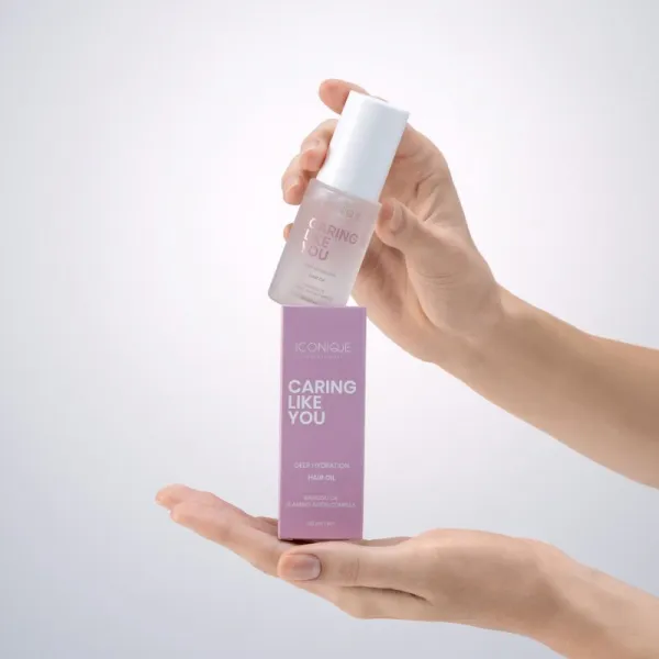 ICONIQUE Professional CARING LIKE YOU Deep Hydration hydratačný olej pre suché a poškodené vlasy 30 ml