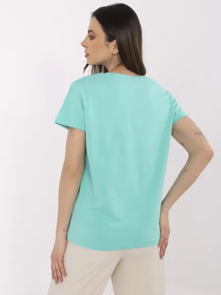 T-shirt-CLM-TS-1639.12-turquoise