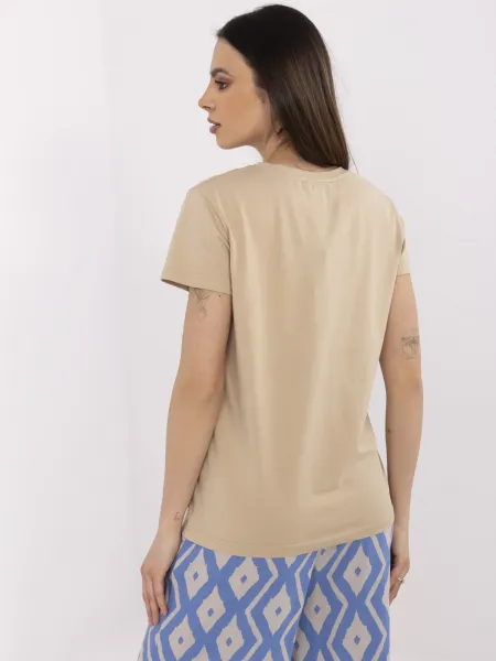 T-shirt-CLM-TS-1639.12-beige