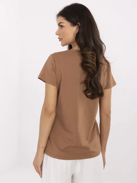 T-shirt-CLM-TS-1726.87-light brown