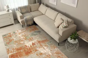 Koberec OSTA ABBY 486.13.LA112 zelený / terakotový