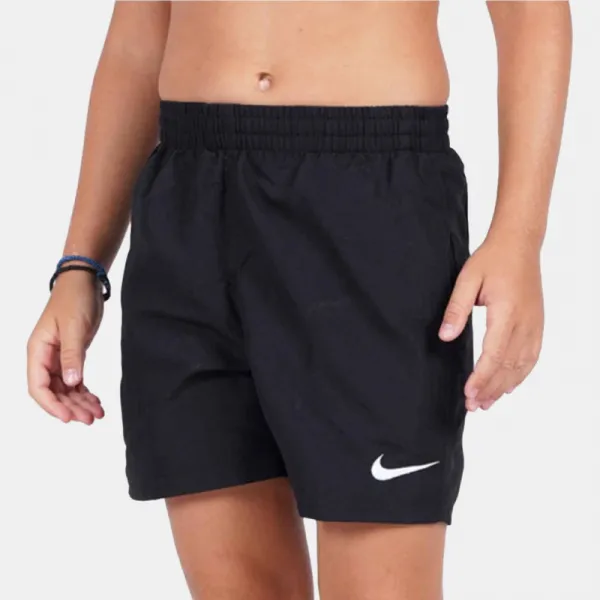 Chlapčenské plavky NIKE SWIM 4 inch VOLLEY SHORT BLACK-BLACK