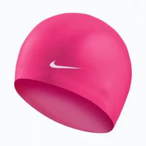 Plavecká čiapka NIKE SWIM SOLID SILICONE CAP PINK PRIM-PINK PRIM