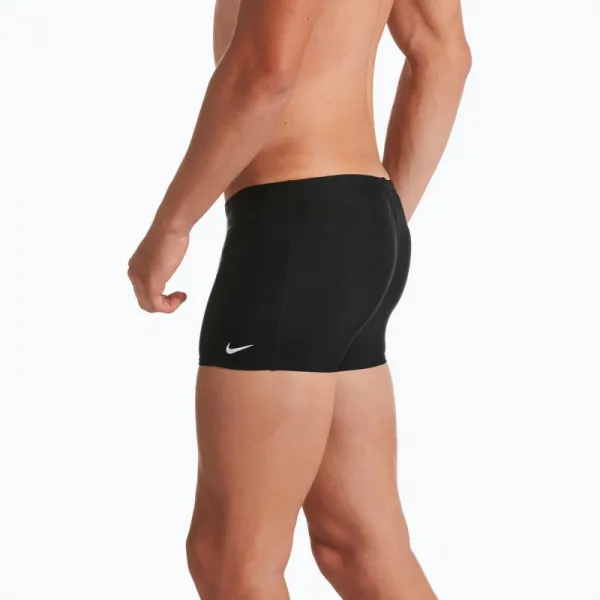 Pánske plavecké boxerky NIKE SWIM SQUARE LEG BLACK-BLACK