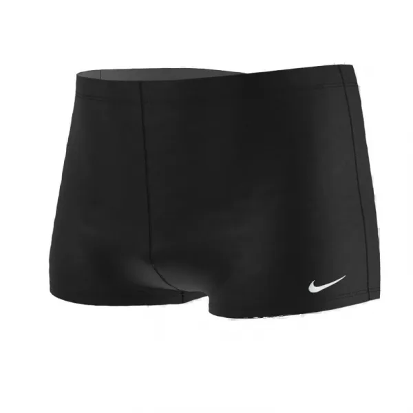 Pánske plavecké boxerky NIKE SWIM SQUARE LEG BLACK-BLACK