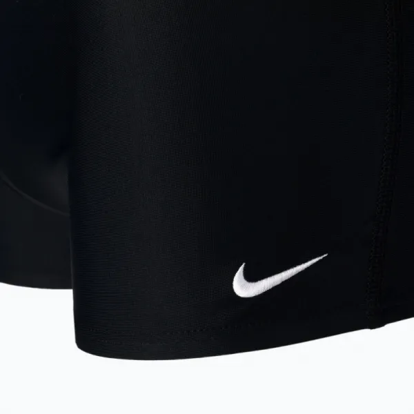 Pánske plavecké boxerky NIKE SWIM SQUARE LEG BLACK-BLACK