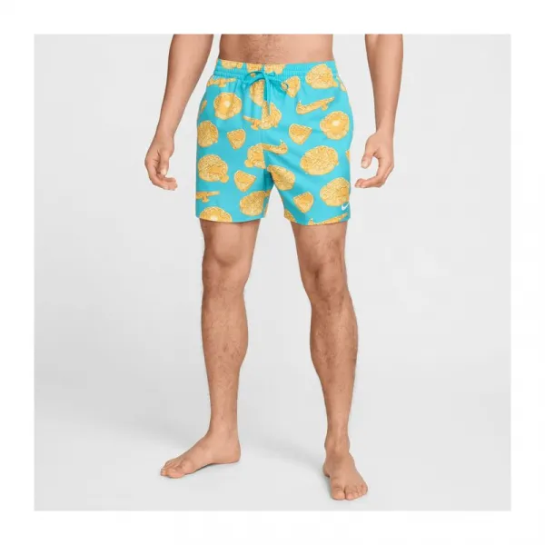 Pánske plavky NIKE SWIM MULTI PRINT 5 inch DUSTY CACTU-DUSTY CACTUS