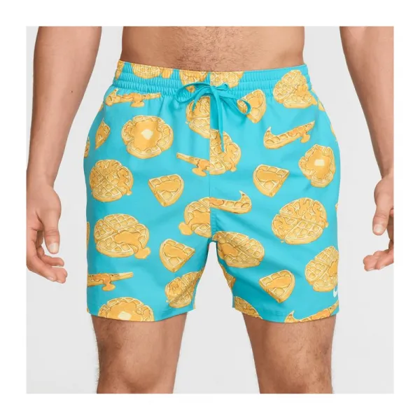 Pánske plavky NIKE SWIM MULTI PRINT 5 inch DUSTY CACTU-DUSTY CACTUS