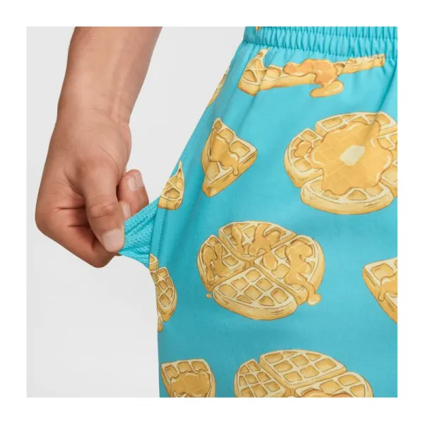 Pánske plavky NIKE SWIM MULTI PRINT 5 inch DUSTY CACTU-DUSTY CACTUS