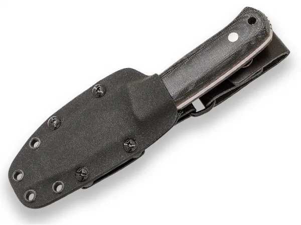 Joker Erizo TS2 CM142-K Black Canvas Micarta, Böhler N695