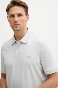 Bavlnené polo tričko BOSS Orange Pe_Interlock