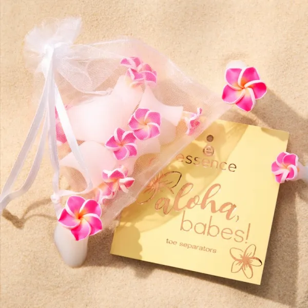 essence aloha, babes! ločevalniki za prste iz pene 01 Beach Walk? Let's Talk! 8 ks