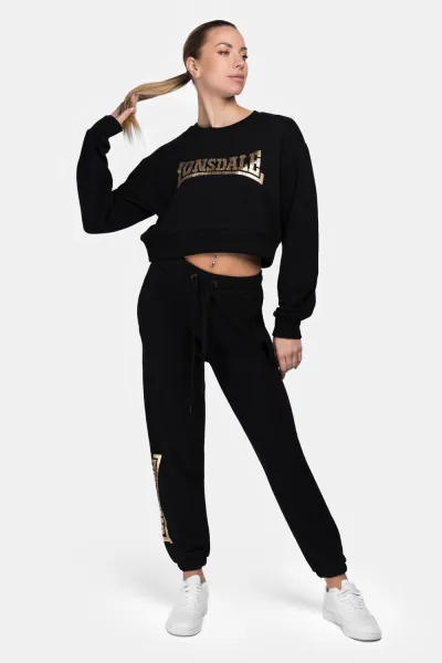 Lonsdale Women's crewneck sweatshirt cropped