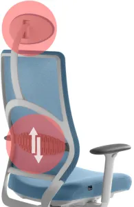 LD SEATING Kancelárska stolička ARCUS 241-ATS