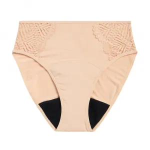 Menštruačné nohavičky Modibodi Sensual French Cut Moderate-Heavy Beige (MODI4030B) M