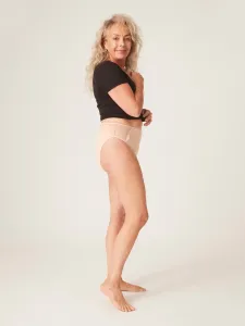 Menštruačné nohavičky Modibodi Sensual French Cut Moderate-Heavy Beige (MODI4030B) M