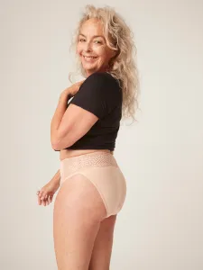 Menštruačné nohavičky Modibodi Sensual French Cut Moderate-Heavy Beige (MODI4030B) M