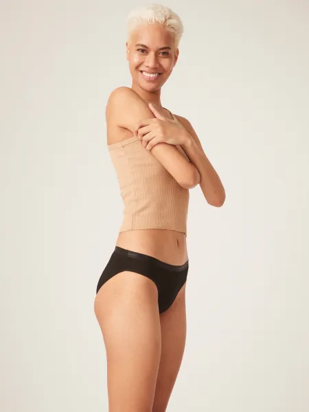 3PACK Menštruačné nohavičky Modibodi Classic Bikini Moderate-Heavy (MODI5010) M